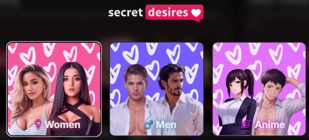 Secret Desires AI Girl Friend