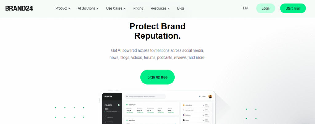 BRAND24 AI Tool